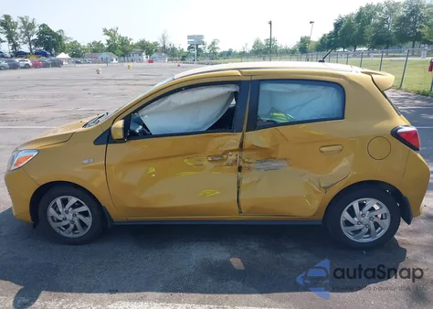 2024 Mitsubishi Mirage Es/Le из США, поврежденный, VIN ML32AUHJ8RH001019